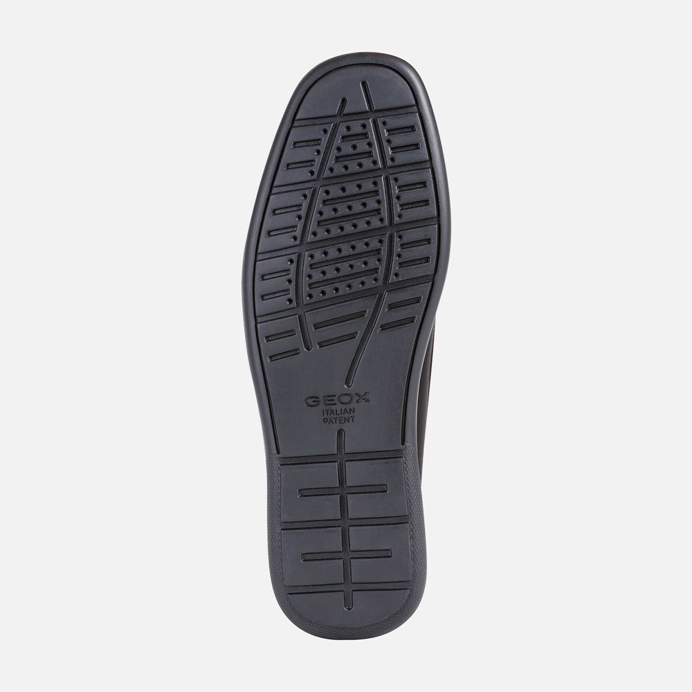 Mocassins Geox Homem Marrom Escuro - Devan - KQMTP2479